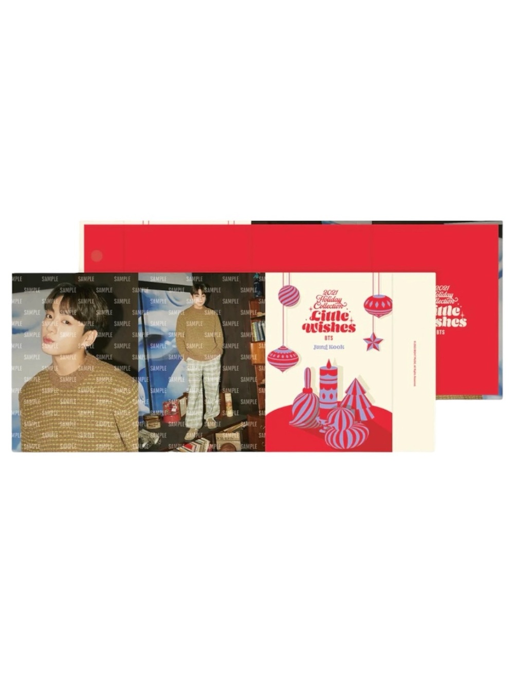BTS [LITTLE WISHES] JUNG KOOK 3-SIDED STAND PHOTO - BRAND NEW, SEALED